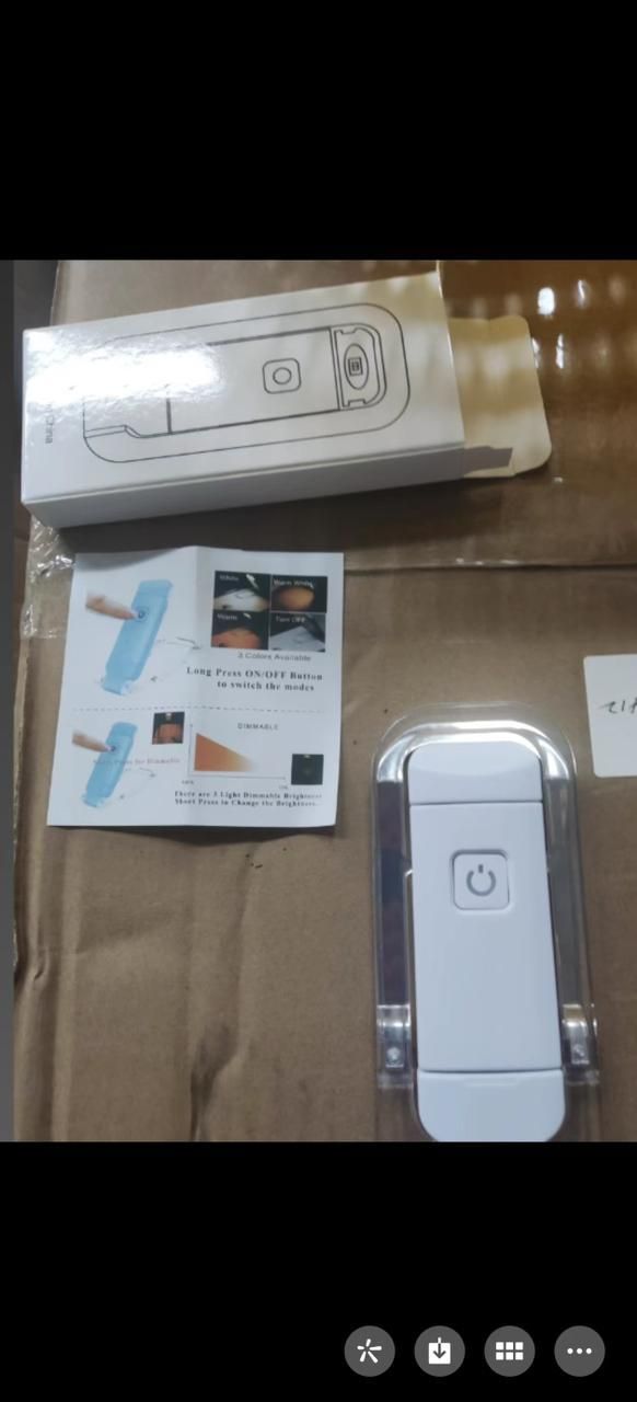 USB Rechargeable Book Reading Light – Adjustable Brightness, Eye-Protective