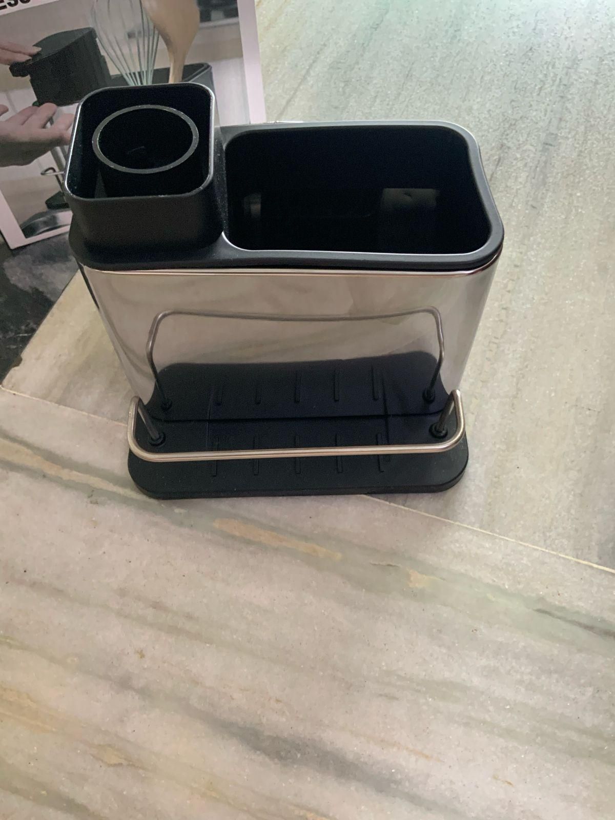 Stylish Stainless Steel Kitchen Sink Organiser Rack