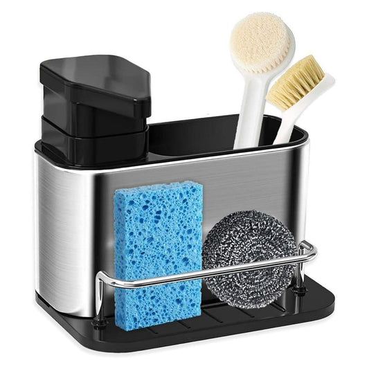 Stylish Stainless Steel Kitchen Sink Organiser Rack