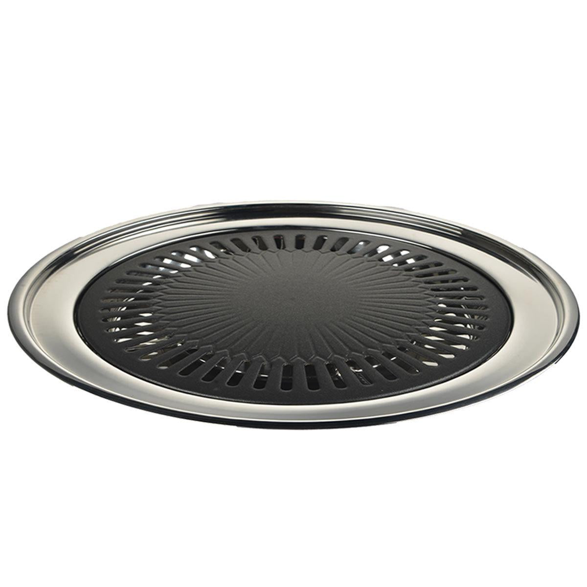 Indoor Gas Smokeless BBQ Grill – Stainless Steel