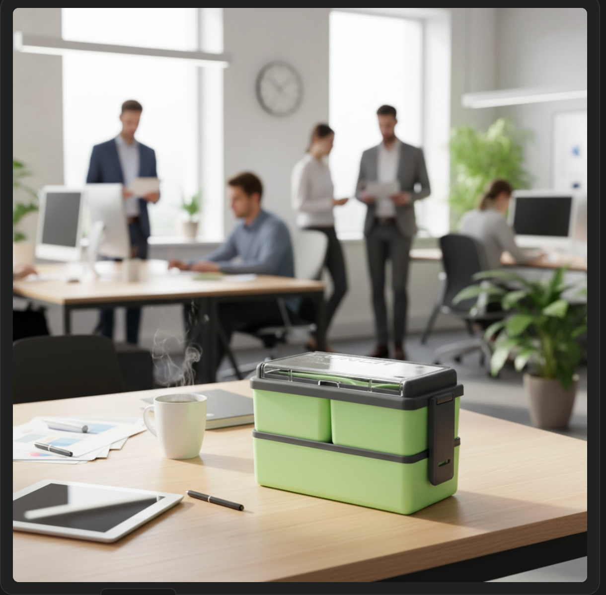 Bento 4-Compartment Lunch Box