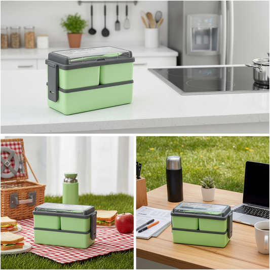 Bento 4-Compartment Lunch Box
